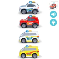 ABC Emergency Team автомобилче със светлина и звук, различни видове, 1 бр. - Dickie Toys изображение 3