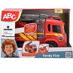ABC Fredy Fire пожарна кола с светлина и звук 25см - Simba Toys