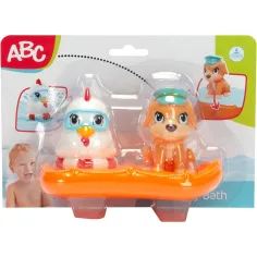 ABC Малки животни моряци за баня - Simba Toys