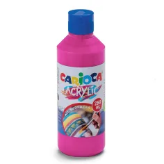 Акрилна боя 250ml в розов цвят - Carioca