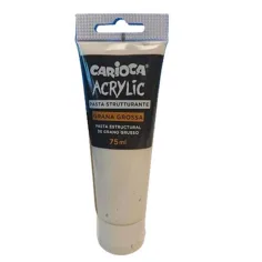Акрилна груба акрилна структурираща паста 75ml - Carioca