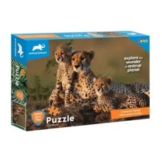 Animal Planet: Семейство гепарди 1000 части пъзел