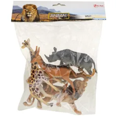 Animal World Диви животни 6бр. фигура комплект