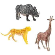 Animal World мини археологически комплект – диви животни изображение 2