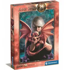 Anne Stokes: Dragonkin 1000 части пъзел - Clementoni