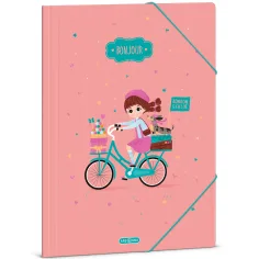 Ars Una: Bonjour гумена папка A/4 размер
