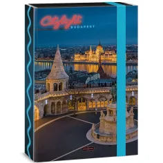 Ars Una: Citylight Budapest A/4 тетрадка кутия