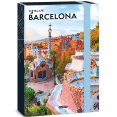 Ars Una: Cityscape-Barcelona A/4 тетрадка кутия