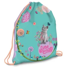 Ars Una: Cute Animails - Котенце торба за спорт, 32x42см