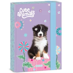 Ars Una: Cute animals - Aussie кученце тетрадка A/5