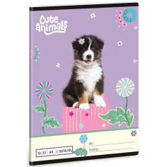 Ars Una: Cute Animals-Австралийски 2. клас тетрадка A/5 16-32