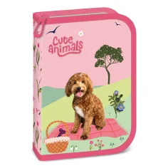 Ars Una: Cute Animals Doggie пълнена несесер 12,8x19,3x3,6cm