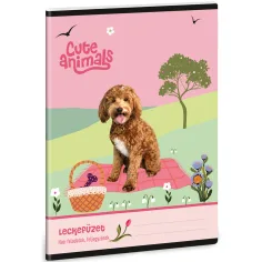 Ars Una: Cute animals Doggie тетрадка с кучета 38 листа A/5