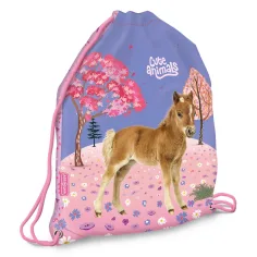 Ars Una: Cute Animals Horse раница, спортна чанта 32x42cm