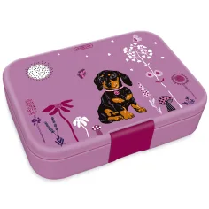 Ars Una: Cute Animals Puppy кученце разделен обяден кутия 15,3×21,6×5,2cm