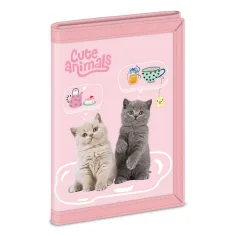 Ars Una: Cute Animals Tea party котешка портмоне 9x12,5x2cm