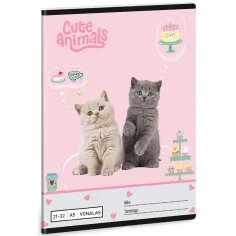 Ars Una: Cute Animals - Tea Party тетрадка A/5 21-32