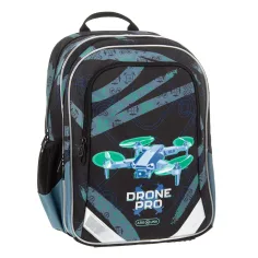 Ars Una: Drone Pro ergo-fit закръглен ученически ранец, раница 34x40x21cm