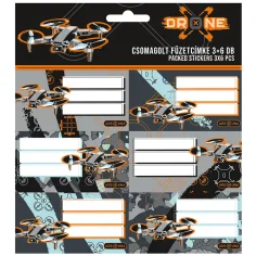Ars Una: Drone X опакован етикет за тетрадки 3x6бр