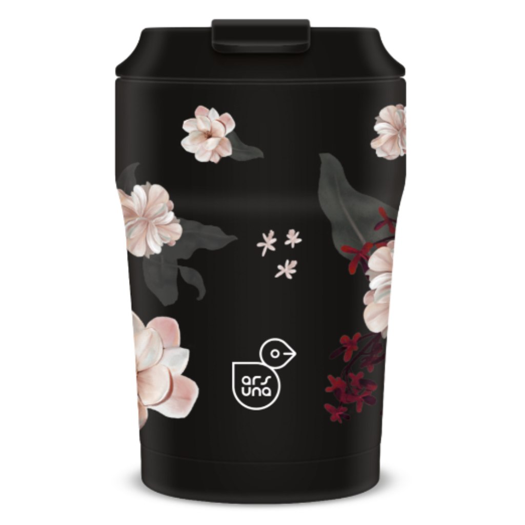 Ars Una Flowery Black термо чаша 350ml