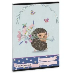 Ars Una: Fresh Flowers квадратен тетрадка A/5 27-32