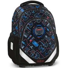Ars Una: Gamers HUD анатомична раница 33x42x21cm