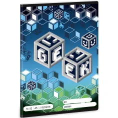 Ars Una: Geek тетрадка с редове за 2. клас A/5 16-32 изображение 1