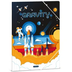 Ars Una: Gravity космически гумен папка A/4