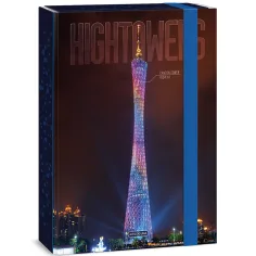 Ars Una: Hightower-Canton кула A/4 тетрадка кутия