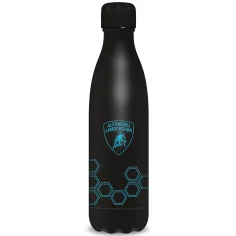 Ars Una: Lamborghini черен двустенен метален термос 500ml