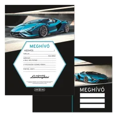 Ars Una: Lamborghini комплект покани с 10 броя и плик