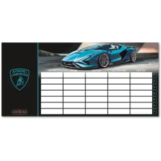 Ars Una: Lamborghini синьо двустранно разписание