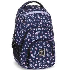Ars Una: Navy Bloom AU-2 ученическа раница, раница 32x46x22cm