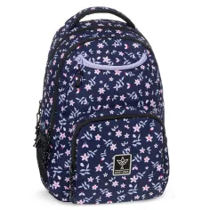 Ars Una: Navy bloom AU-6 ученическа чанта, раница 34x45x26cm