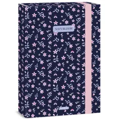 Ars Una: Navy bloom цветен кутия за тетрадки A/4