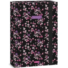 Ars Una: Pearl Blossom Black A/4 тетрадка кутия