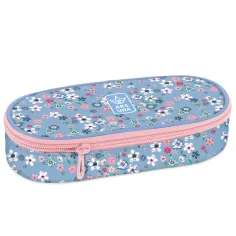 Ars Una: Pearl Blossom Blue цветен овален несесер 23x5,5x9cm