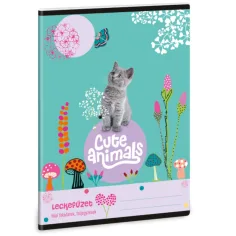 Ars Una: Сладки животни - Котенце тетрадка 38 листа A/5