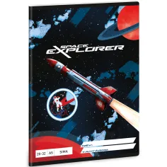 Ars Una: Space Explorer гладък тетрадка A/5 20-32