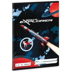 Ars Una: Space Explorer тетрадка с редове A/5 21-32