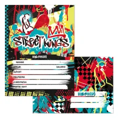 Ars Una: Street Kings комплект покани от 10 броя с пликове