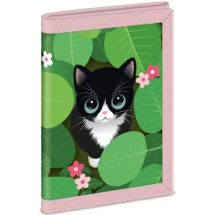 Ars Una: Think Pink котешки портфейл 9x12,5x2cm