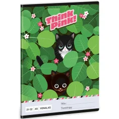 Ars Una: Think Pink котешки тетрадки A/5 21-32