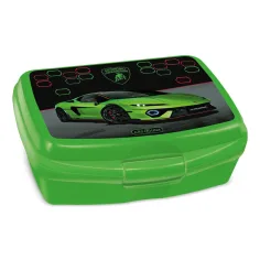 Ars Una: Зелена Lamborghini кутия за обяд 16,5x6x13,5cm