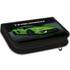 Ars Una: Зелена Lamborghini с дизайн на разтегателен пълен несесер 12,8x19,3x3,6cm