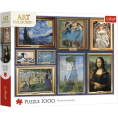 Art Collection: Колекция от художествени шедьоври 1000 части пъзел - Trefl изображение 1