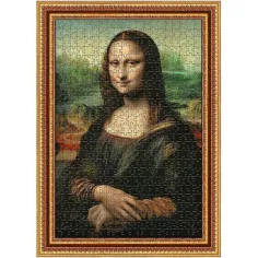 ArtFrame: Леонардо да Винчи - Мона Лиза 500 части пъзел с рамка - Trefl
