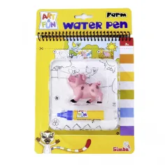 Art&Fun: Рисуване с вода на фермата креативна игра - Simba Toys