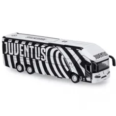 Автобус на отбора Ювентус, малка количка с обратно движение 1/50 - Mondo Motors