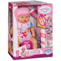 Baby Born: Ема интерактивна кукла комплект с аксесоари 43 см - Zapf Creation изображение 1